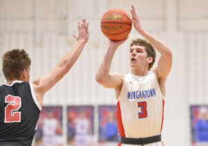 Morgantown boys' basketball team rains 3-pointers in 72-41 win over Cabell Midland